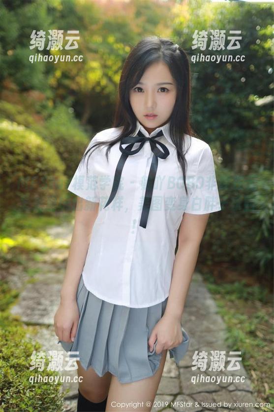 MFStar模范学院-熊吖BOBO MFStar模范学院 - 熊吖BOBO非要在无圣光里玩出新花样,美图变身白胖子乐园!