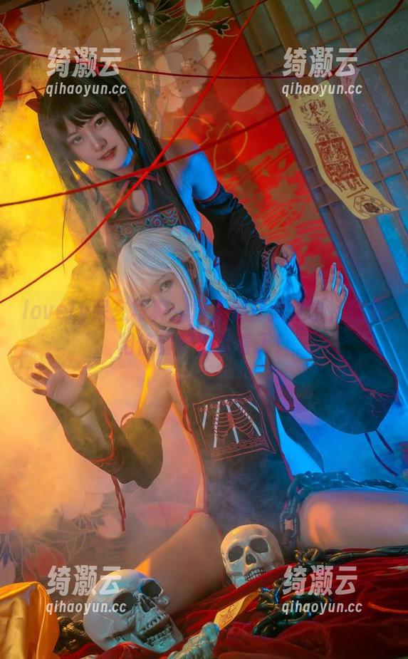 lovely呆玄写真：双人僵尸大集合，让你相信僵尸也有春天！