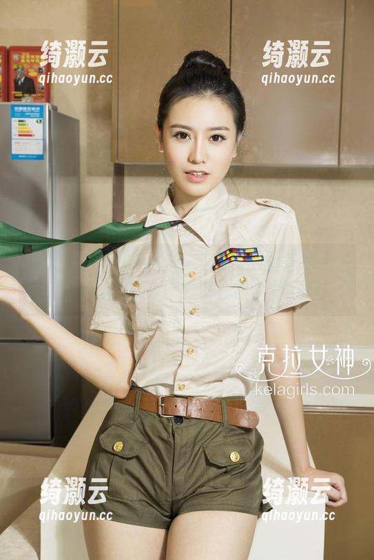 克拉女神-钟淇 克拉女神 - Alert!钟淇体操服图包又更新,真心愁自己为什么没去报个体操班。