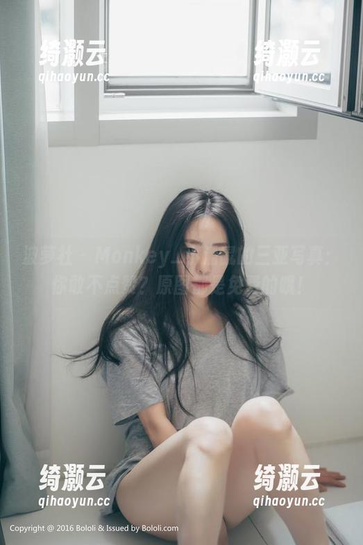 波萝社 - Monkey_小潘鼠的三亚写真：你敢不点赞？原图都是免费的哦！