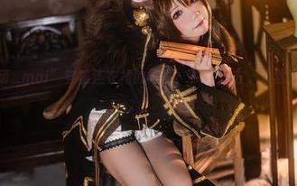 “铁打萌萌_moi”穿着连衣裙的写真：原图直击，果然又是萌炸了！